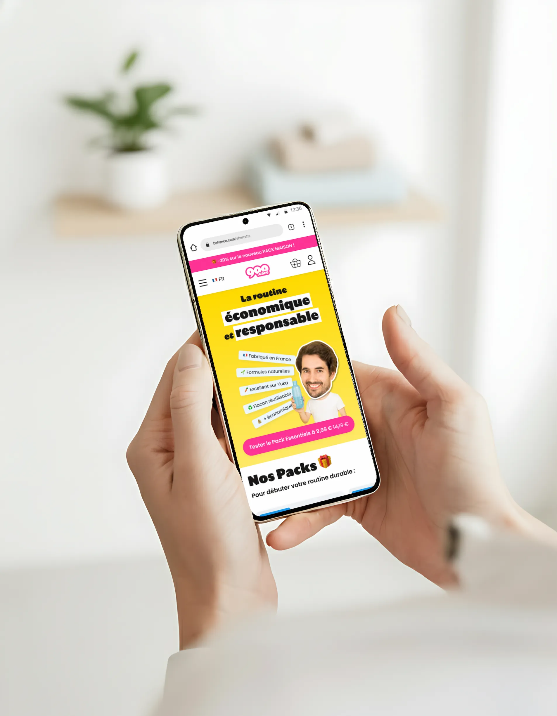 Aperçu du projet UX & growth for a sustainable e&#8209;commerce